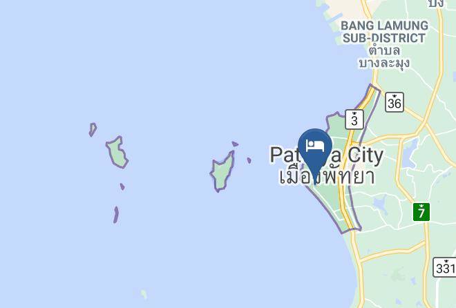 Amphoe Bang Lamung - Jomtien Longstay Hotel Maps