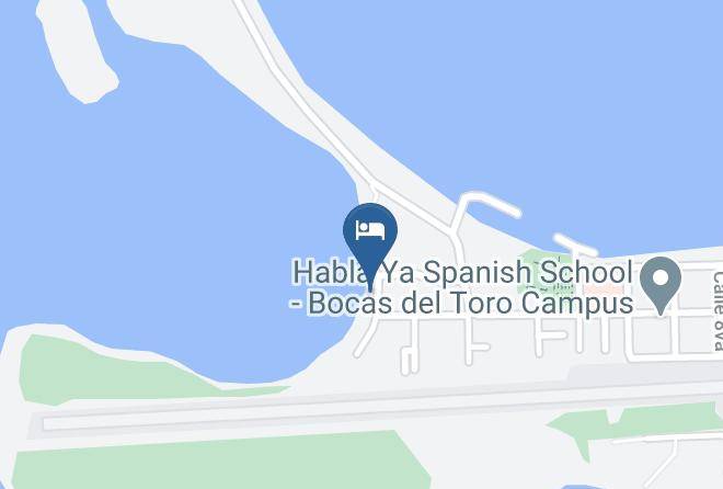 Bocas Del Toro - Jon's Place Over The Water Maps
