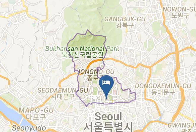 Jongnogu - Jongro Amare Hotel Maps