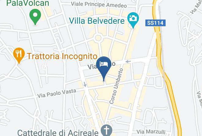 Catania - Jonio B&b Acireale Maps