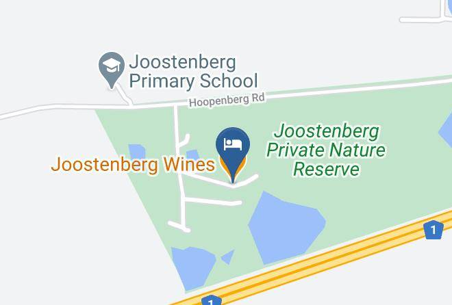 Cape Winelands - Joostenberg Wines Maps