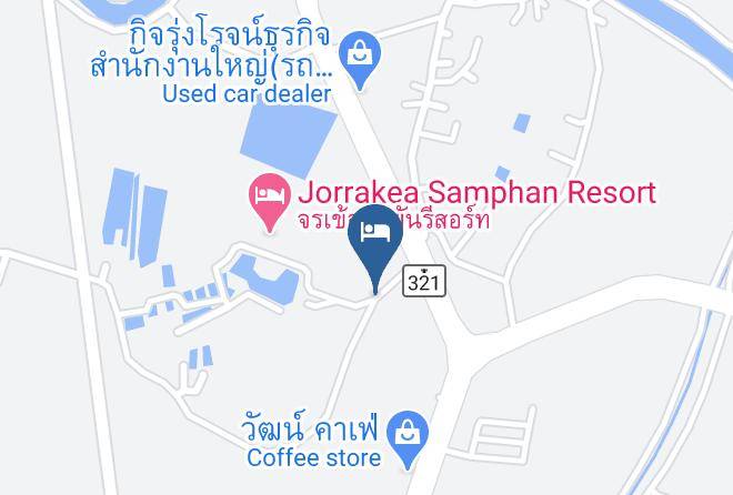 Amphoe U Thong - Jorakae Sampan Resort Maps
