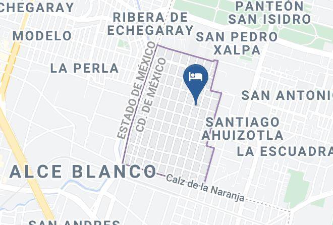 Azcapotzalco - Jordan Tower Hotel Maps