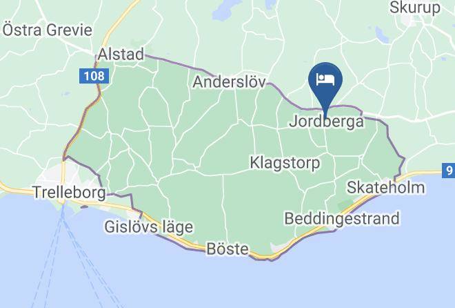 Trelleborg - Jordberga Parkhotell Maps