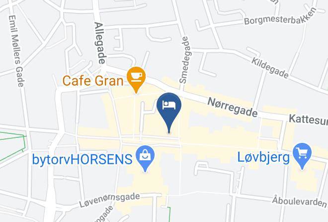 Horsens - Jorgensens Hotel Maps