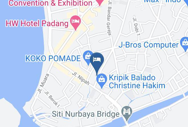 Kota Padang - Jorisa Hotel Maps