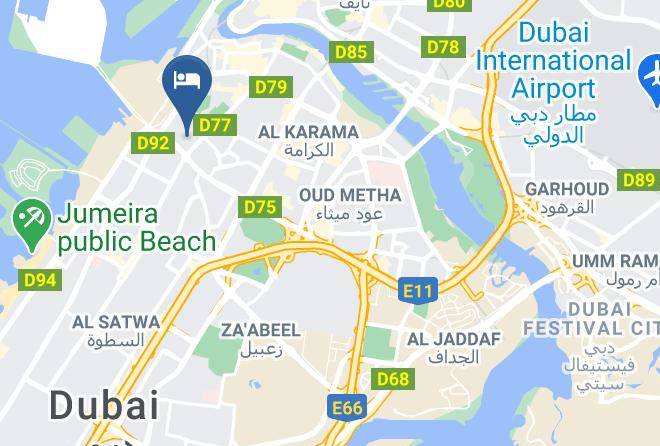 Dubai - Jormand Suites Hotel Apartments Maps