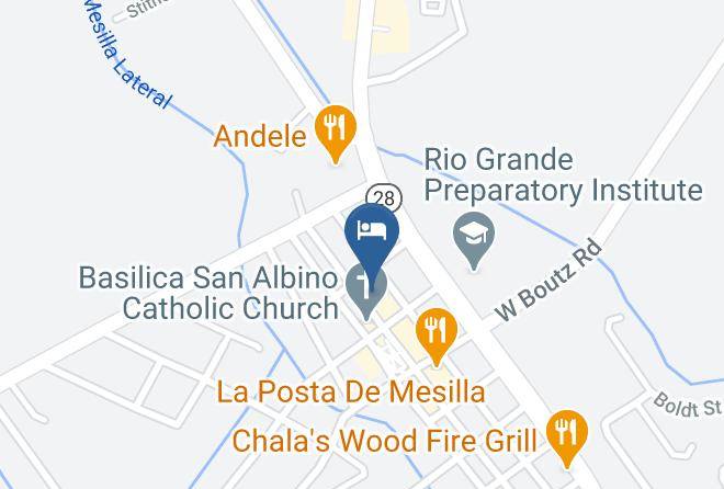 Dona Ana - Josefina's Old Gate Cafe Maps