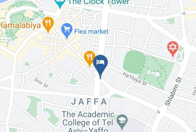 Tel Aviv Yafo - Joseph Tlv Hotel Maps