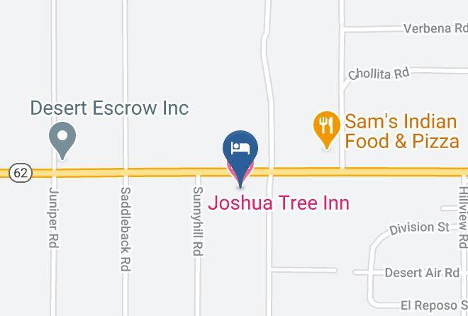San Bernardino - Joshua Tree Inn Maps
