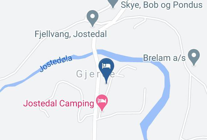 Luster - Jostedal Hotel Maps