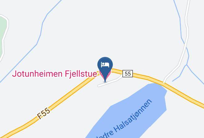 Jotunheimen Fjellstue Map