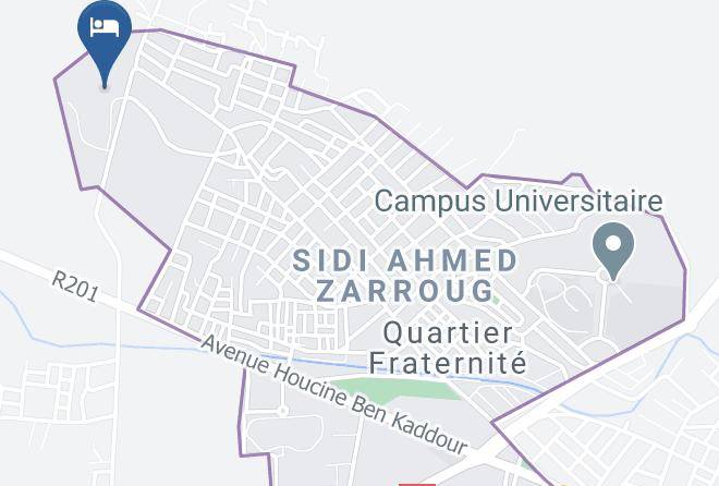 Tunisia - Jougorta Hotel Maps