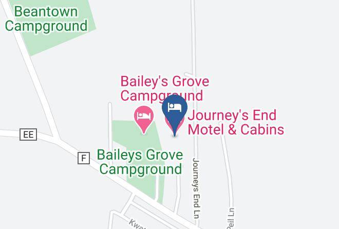 Door - Journey's End Motel & Cabins Maps