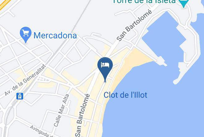Alicante - Jova Hotel & Restaurante Maps