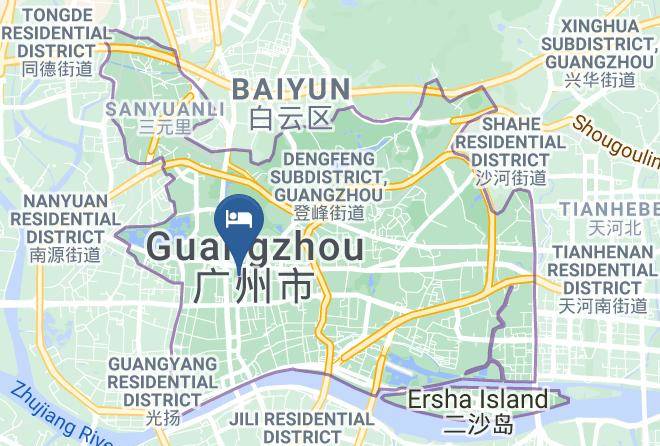 Guangzhou - Jovenstars Hotel Guangzhou Maps
