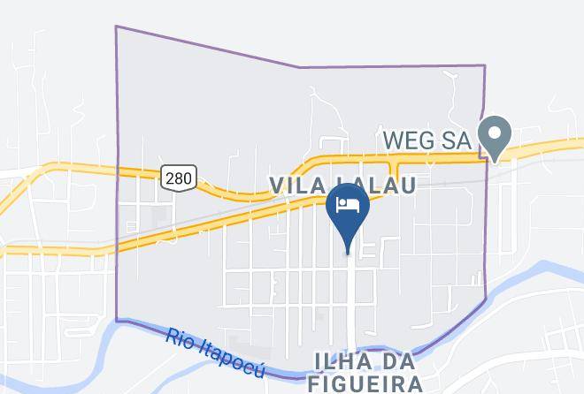 Jaragua Do Sul - Jovila Hotel Maps