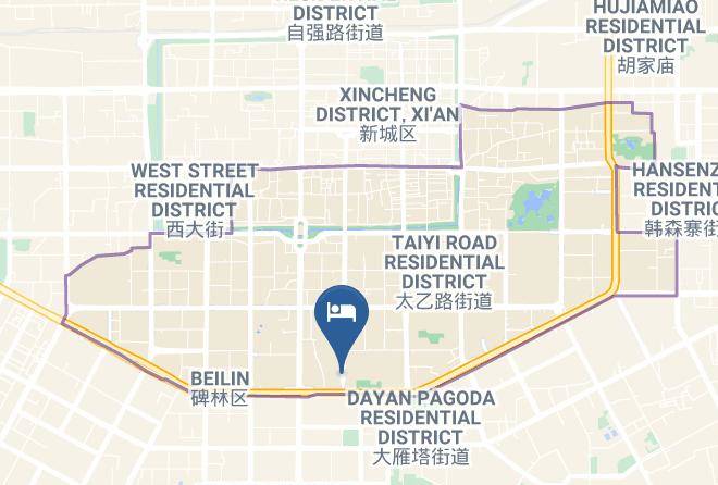 Xi An - Joy Harbor Hotel Maps