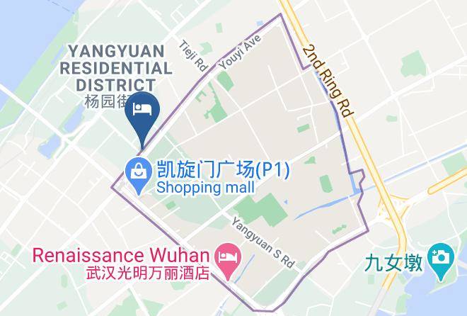 Wuhan - Joy Here City Hotel Maps