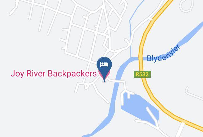 Thaba Chweu - Joy River Backpackers Maps