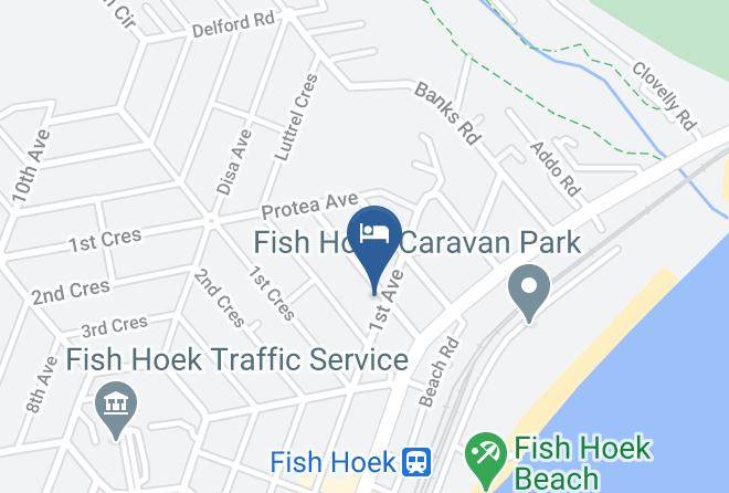 City Of Cape Town - Joy's Self Catering And B&b Maps