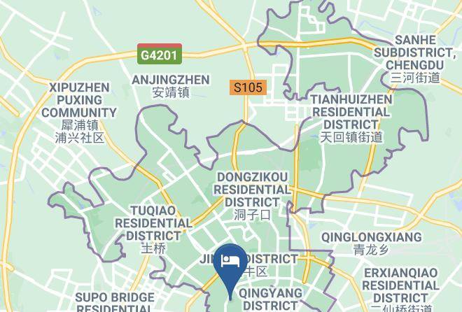 Chengdu - Joyce Business Hotel Chengdu Maps