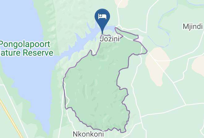 Umkhanyakude - Jozini Lebombo Lodge Maps
