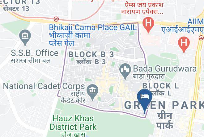 New Delhi - Jrd Luxury Boutique Hotel Maps