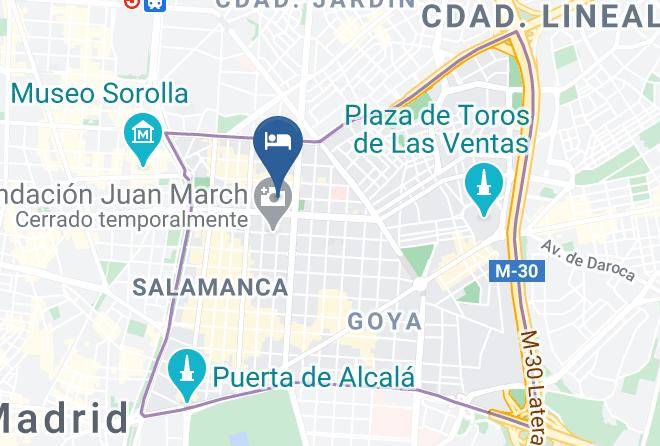 Madrid - Juan Bravo Suites Maps