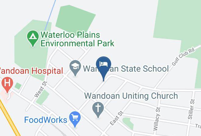 Western Downs - Juandah Hotel Motel Maps
