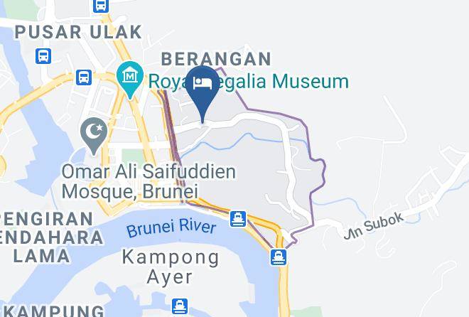 Bandar Seri Begawan - Jubilee Hotel Maps