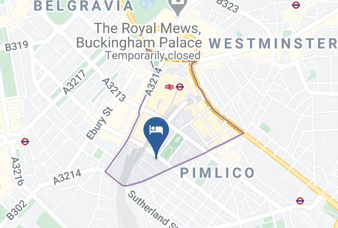 London - Jubilee Hotel Maps