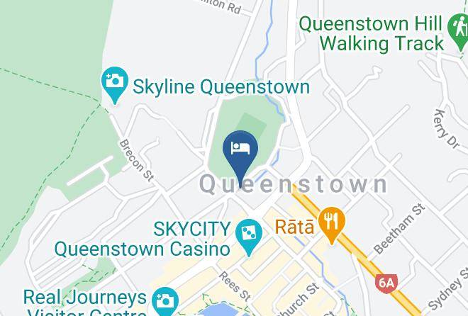 Queenstown Lakes - Jucy Snooze Queenstown Maps