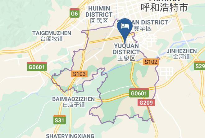 Hohhot - Judong International Hotel Maps