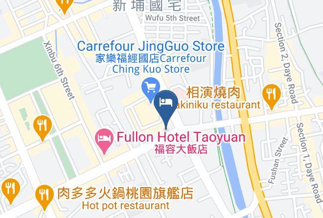 Taoyuan District - Juese Jingpin Motel Maps