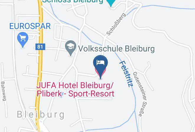 Volkermarkt - Jufa Hotel Bleiburg Pliberk Sport Resort Maps