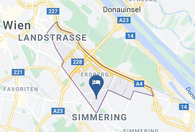 Vienna Simmering - Jufa Hotel Wien City Maps