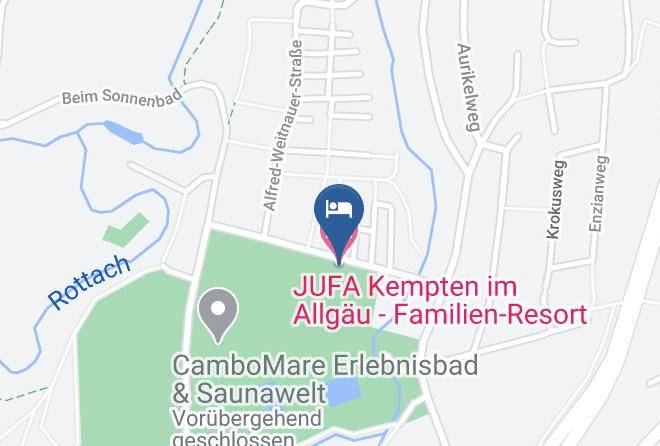 Kempten Allgau - Jufa Kempten Im Allgau Familien Resort Maps