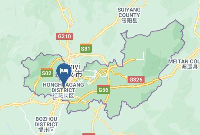 Zunyi - Jufeng Hotel Maps