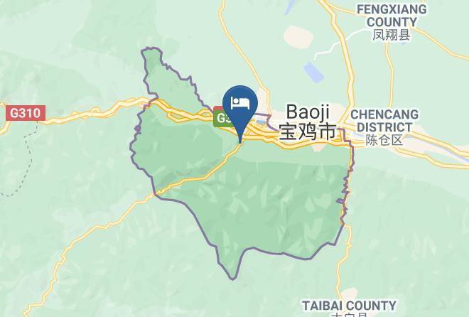 Baoji - Jufeng Meilun Resort Maps