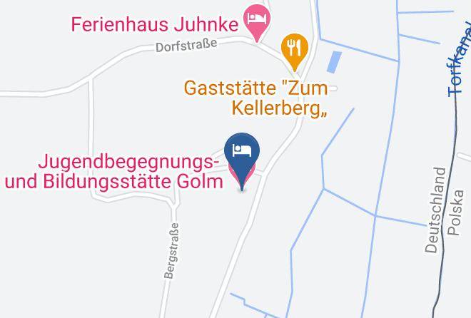 Vorpommern Greifswald - Jugendbegegnungs Und Bildungsstatte Golm Maps