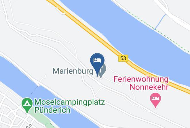 Cochem Zell - Jugendbildungsstatte Marienburg Maps