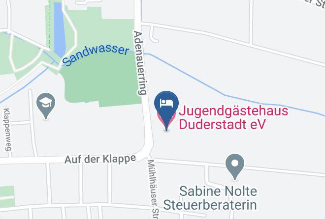 Gottingen - Jugendgastehaus Duderstadt Ev Maps