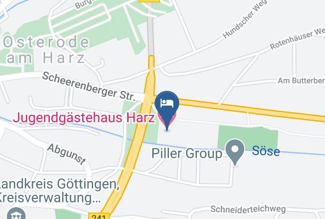 Gottingen - Jugendgastehaus Harz Maps