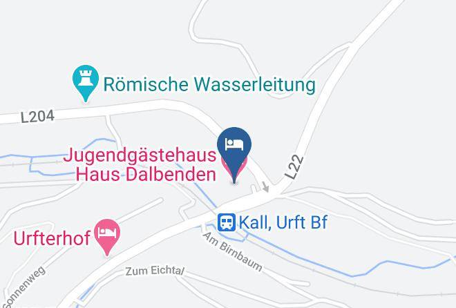 Euskirchen - Jugendgastehaus Haus Dalbenden Maps