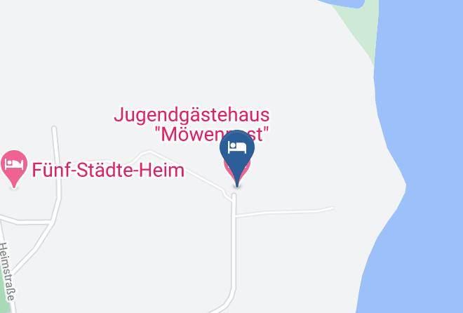 Nordfriesland - Jugendgastehaus Mowennest Maps