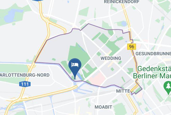 Stadt Berlin - Jugendgastehaus Nordufer Ug Maps