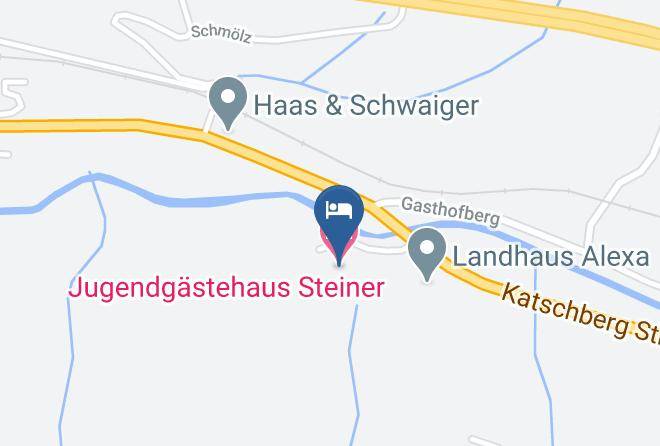 Sankt Johann Im Pongau - Jugendgastehaus Steiner Maps