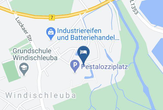 Altenburger Land - Jugendherberge Altenburg Windischleuba Maps