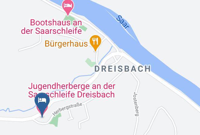 Merzig Wadern - Jugendherberge An Der Saarschleife Dreisbach Maps